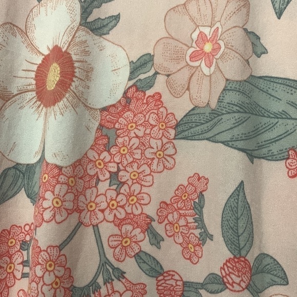 NWT Flora Nikrooz pink and green floral cami and robe set - Picture 6 of 14